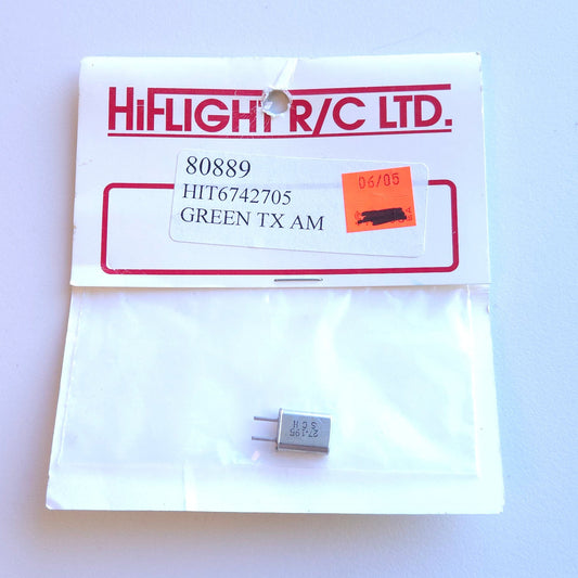 HiFlight RC HIT6742705 Green TX AM 80889 27.195 MHZ