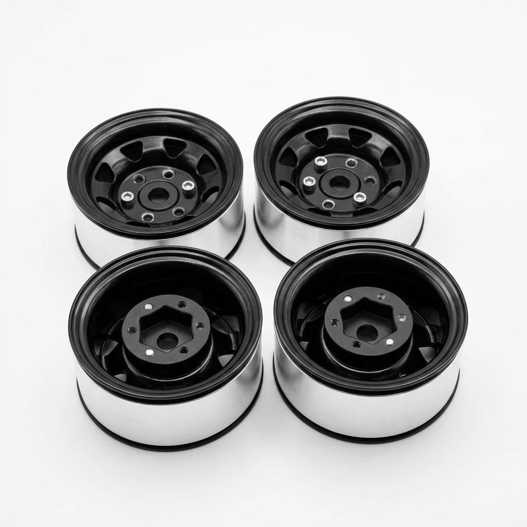 1.55" Metal Beadlock Wheel Rims