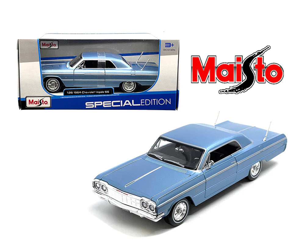 Maisto 1:26 Chevrolet Impala SS – Blue – Special Edition