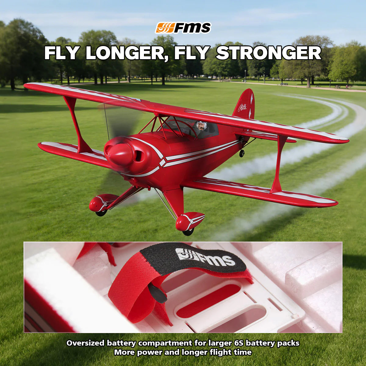 FMS 1400mm Pitts V2 PNP FMS126P