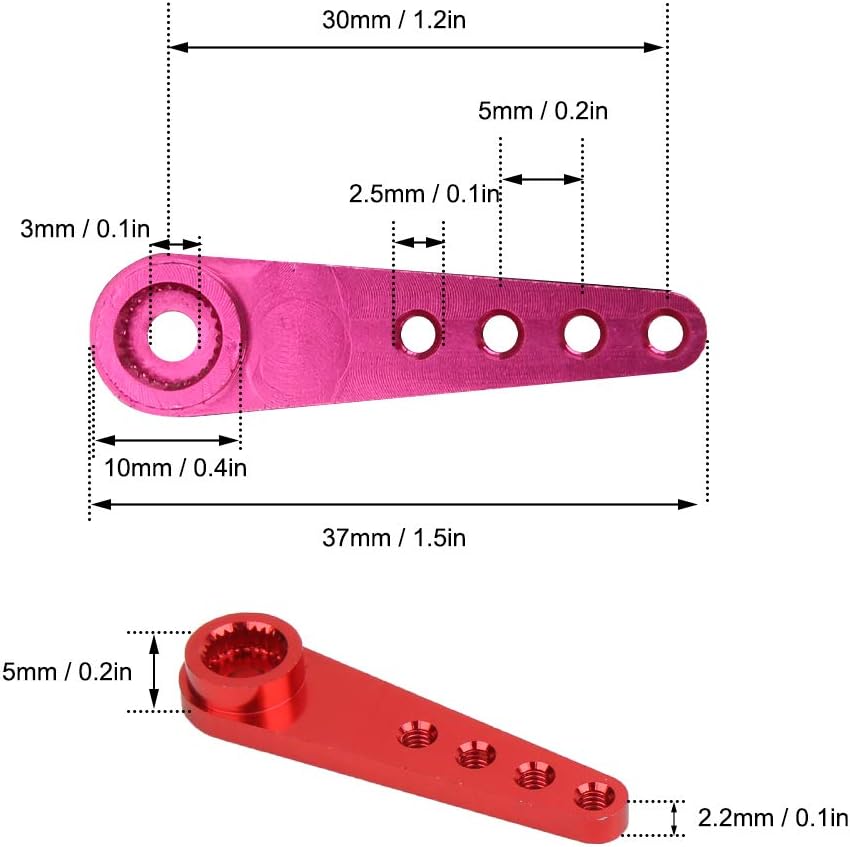 25t Aluminum servo horn (1pc)