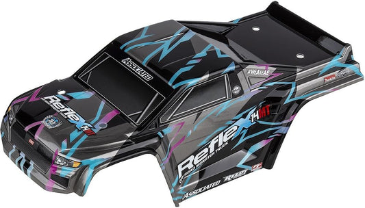 Team Associated Reflex 14MT Body Set, Black/Blue, ASC21624
