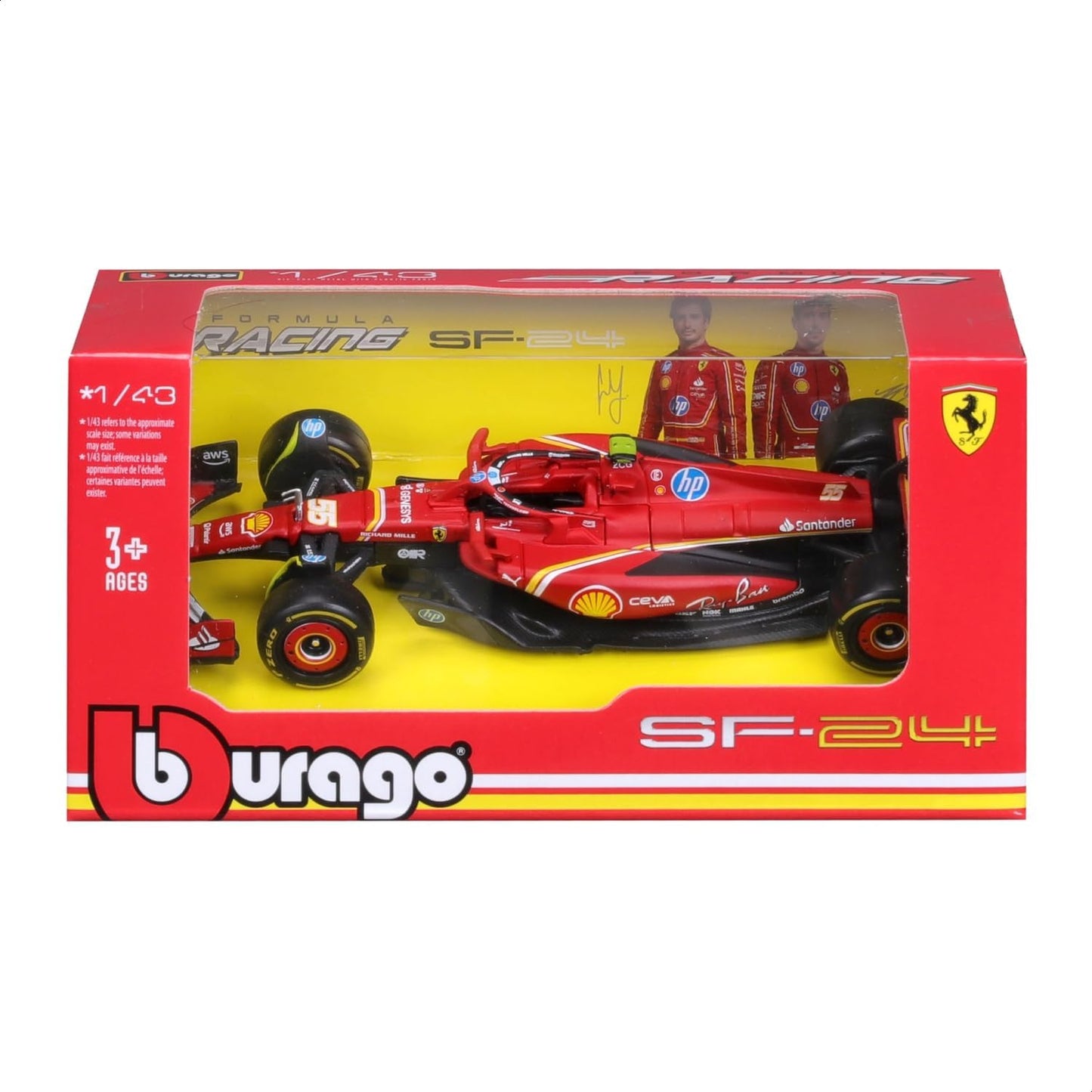 1/43 F1 Ferrari SF-24 #55 Carlos Sainz