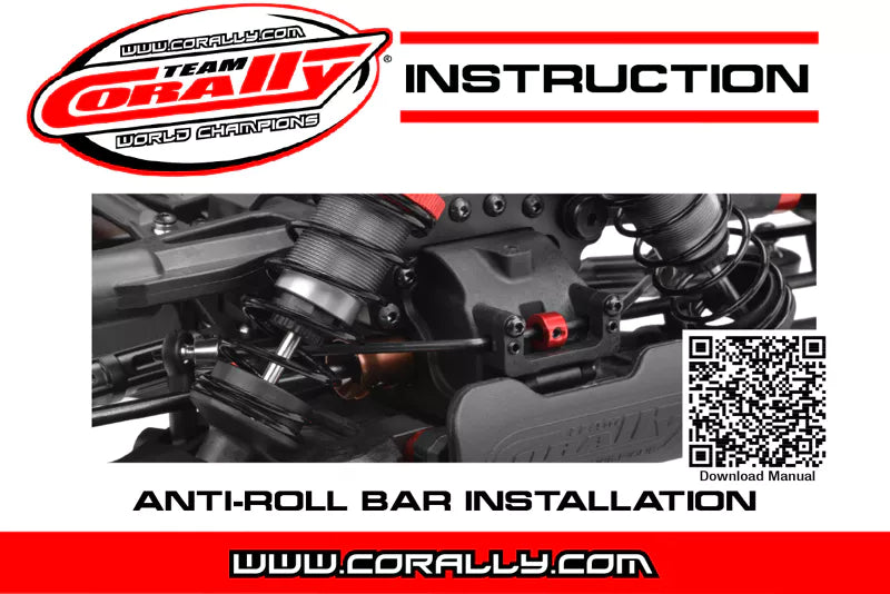 Team Corally - Anti-Roll Bar - 2.5mm - Front