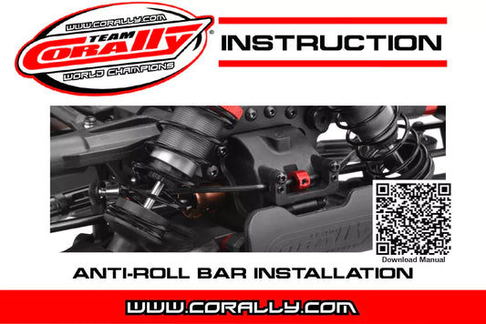 Team Corally - Anti-Roll Bar - 2.4mm - Front - 1 Pc