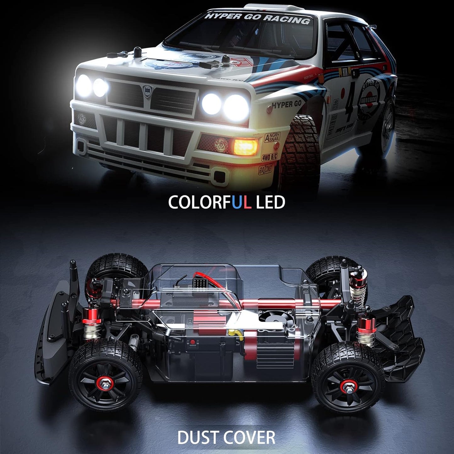 MJX Hyper Go 14302 1/14 Lancia Delta