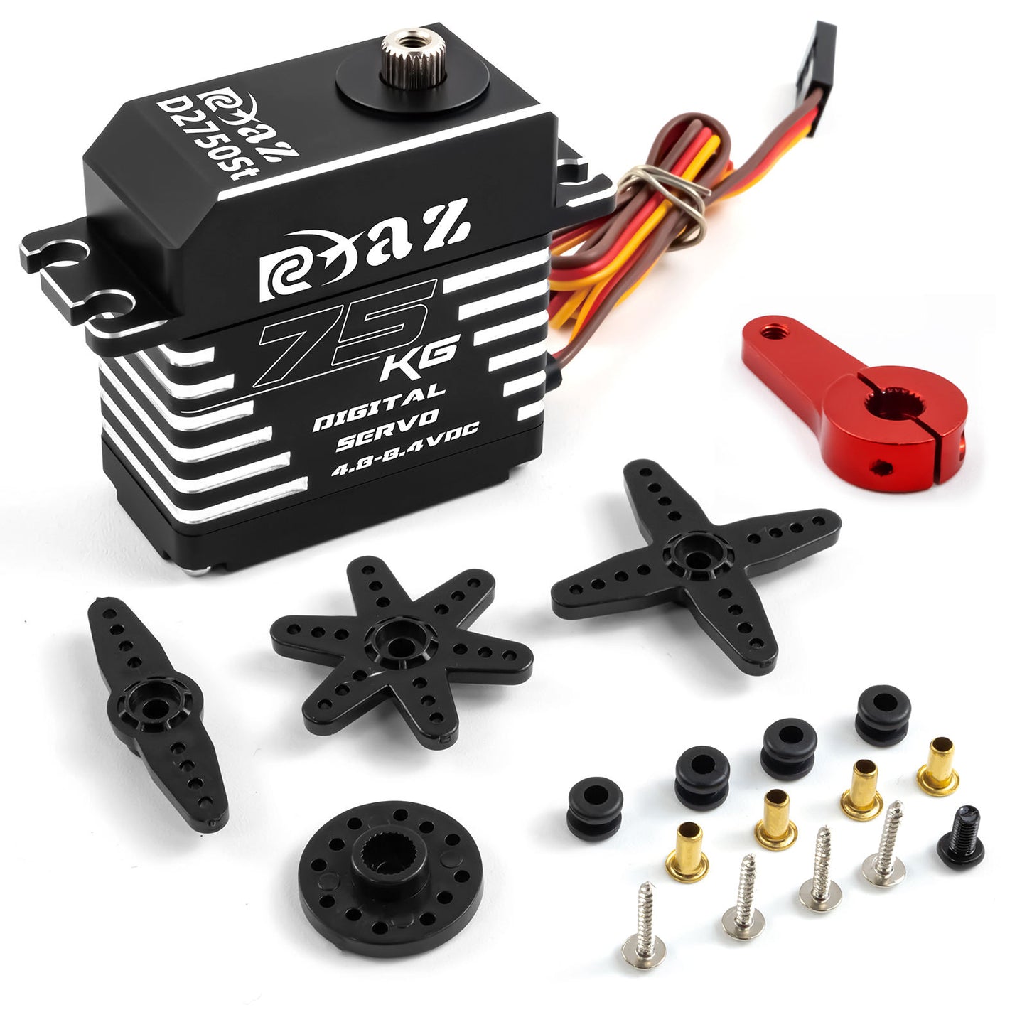 Brushless RCXAZ Steel Gear Digital Servo 75KG