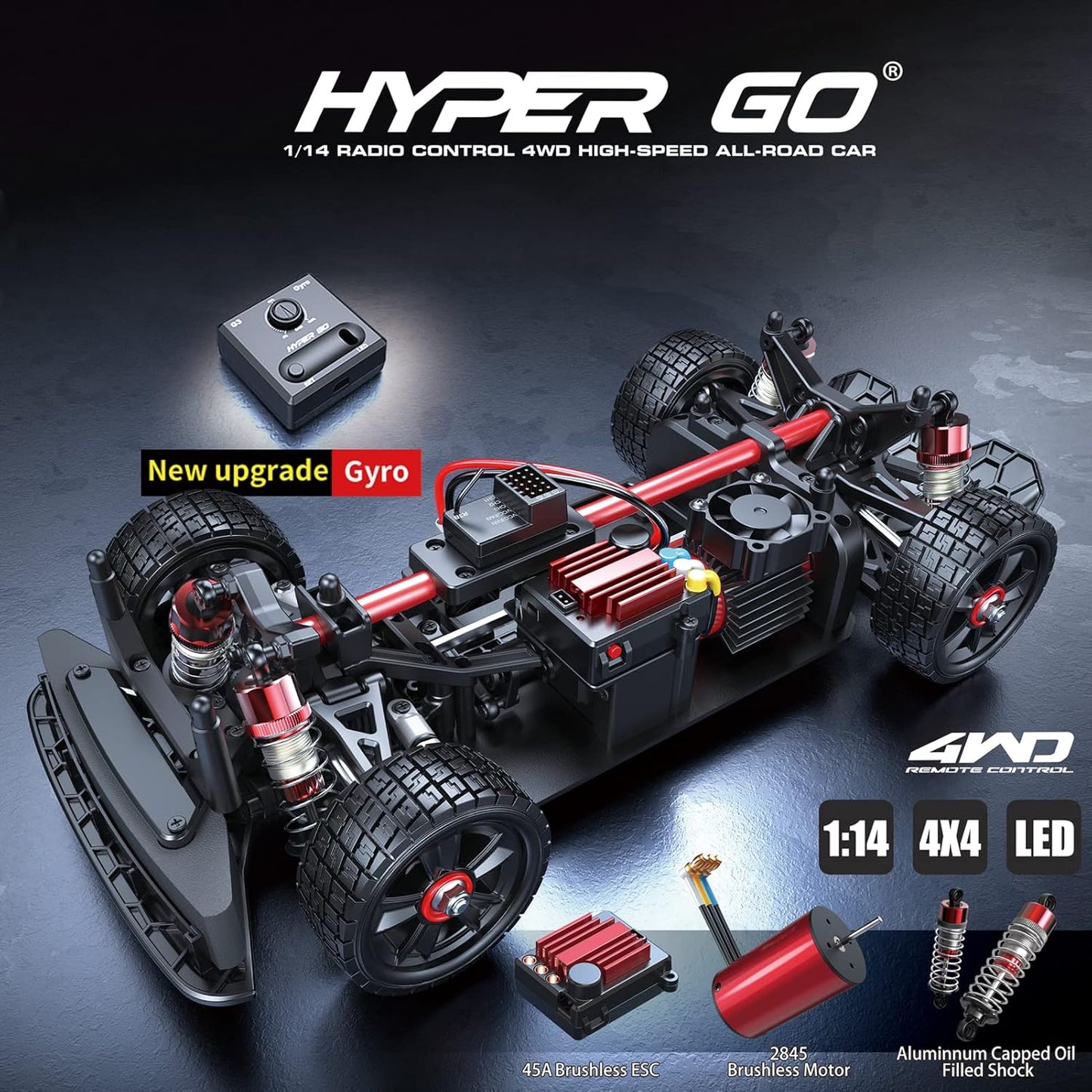 MJX Hyper Go 14302 1/14 Lancia Delta