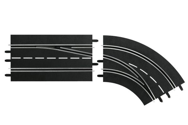 D132 Lane Change Curve Right Out to In