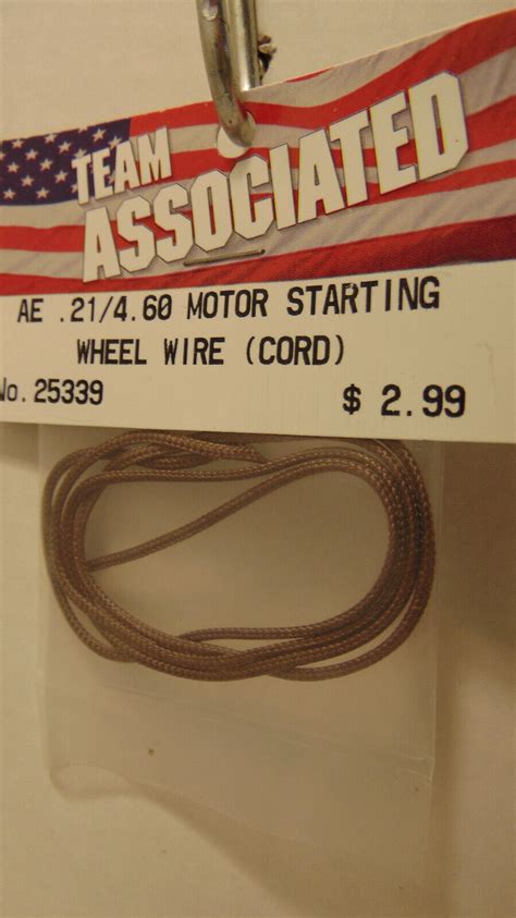 Team Associated Team Associated Motor Starting Wheel Wire (AE .21 4.60) ASC25339