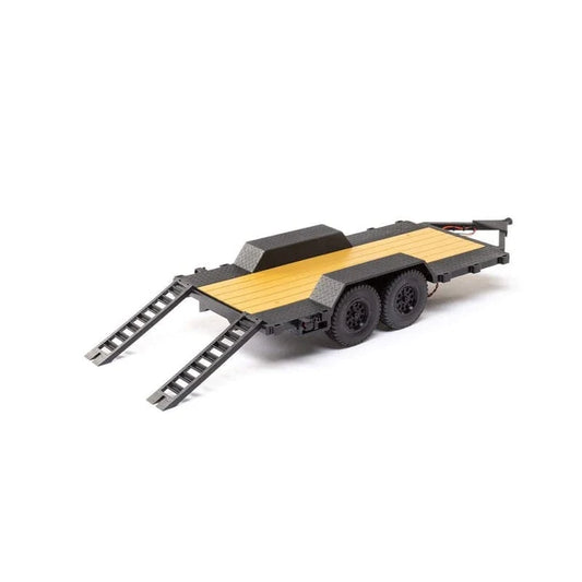 Axial 1/24 Flat Bed Vehicle Trailer w/ LED Taillights