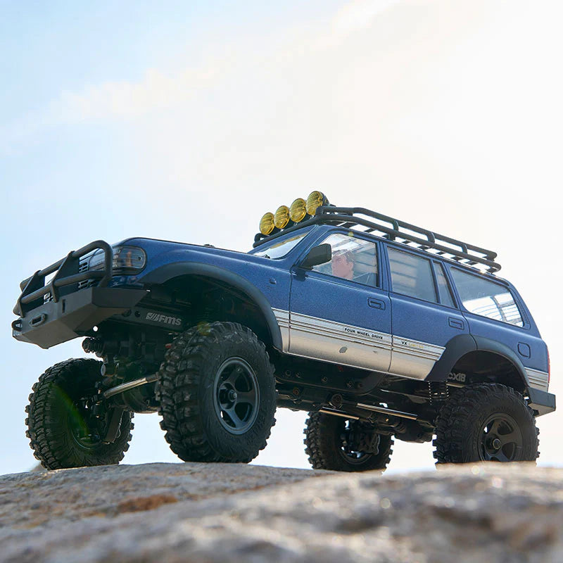 FMS 1:18 FCX18S LC80 Toyota Land Cruiser 80 S V2 RTR (Blue)