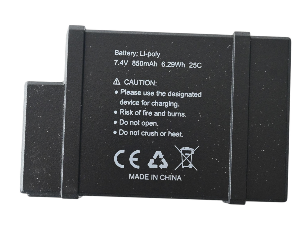 7.4V 850mAh 2S 25c Li-po Battery