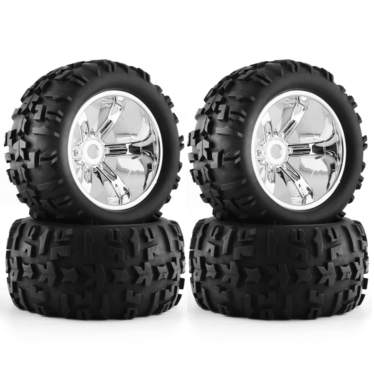 TTRC 3.8 (92mm) chrome wheels