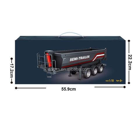 Huina 1509 Tandum Dump Trailer