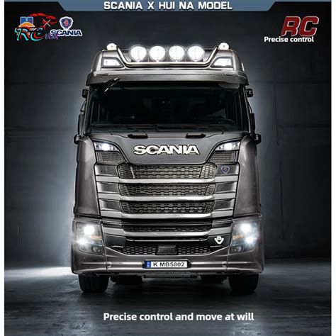 Scania 770S 19ch RTR 1/18 Grey 1501