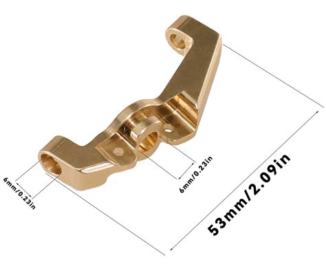 MJX H12Y/+/P Brass Front C-Hub  2pcs 48g