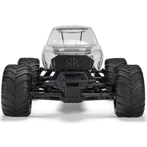 Arrma 1/10 GORGON 2wd Monster Truck Self Assembly RTA KIT SMART USB battery (Battery & Charger Included) - Clear