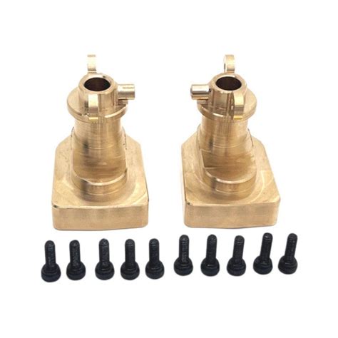 MJX H12Y/+/P Brass Rear Portal Halves  2pcs 66g