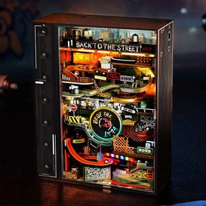 Robotime Hip-Hop Street Marble Run Mechanical 3D Puzzle