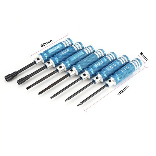 7Pcs set 1.5 2.0 2.5mm Hex Screwdriver Tools Kit