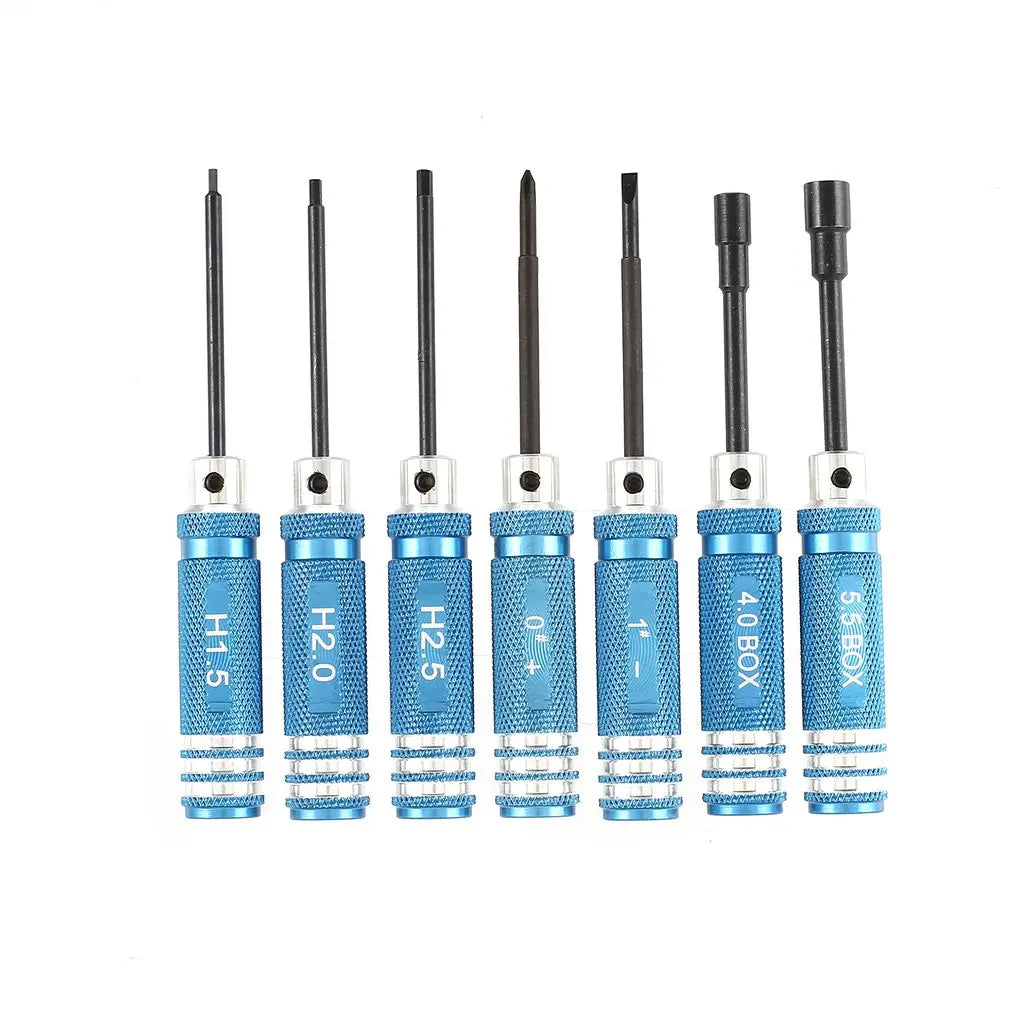 7Pcs set 1.5 2.0 2.5mm Hex Screwdriver Tools Kit