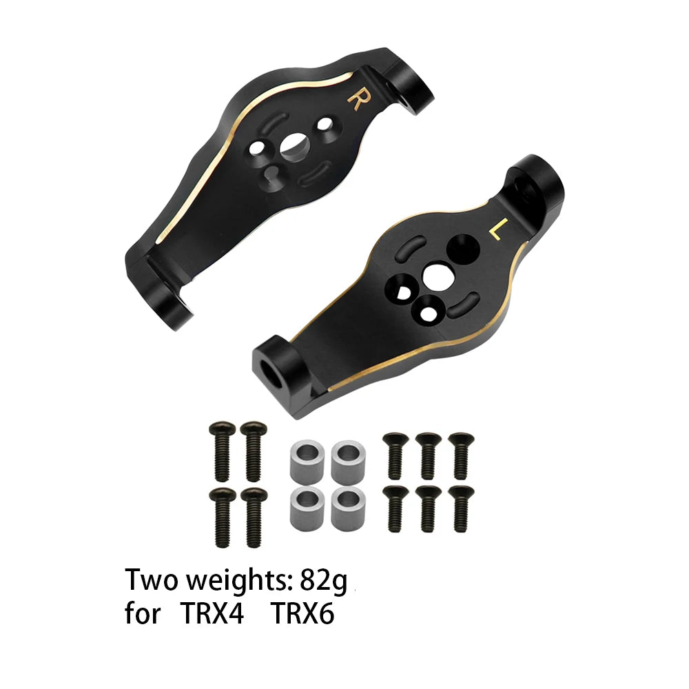 Portal Axle Housing Brass Black Steering Cup TRX4 High trail