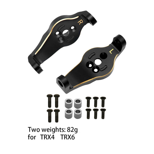 Portal Axle Housing Brass Black Steering Cup TRX4 High trail