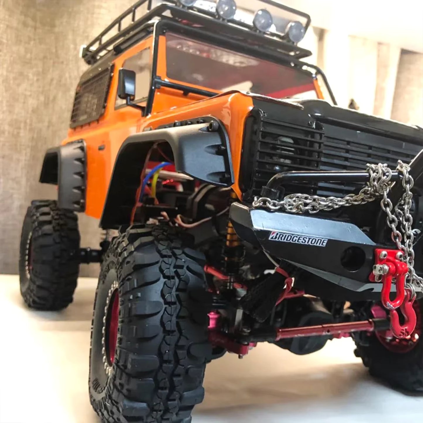 RC Crawler decorate Plastic Wide Fender Flares Set 1/10