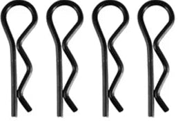 Body Pins 1/10 Black TTIRC