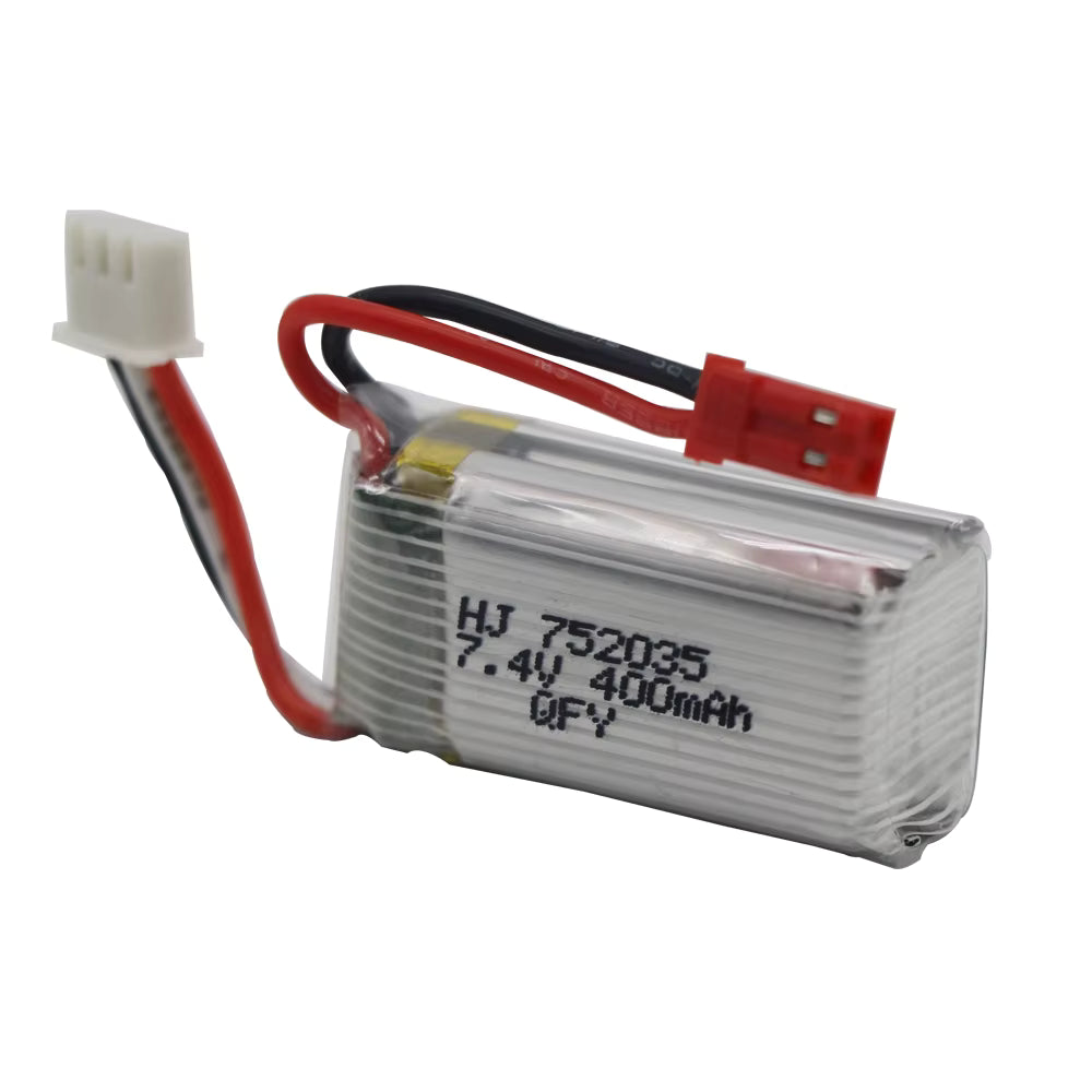 7.4v 400 mah Li-po Battery Fits 500mm Rage Planes