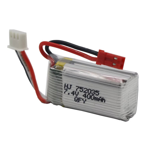 7.4v 400 mah Li-po Battery Fits 500mm Rage Planes