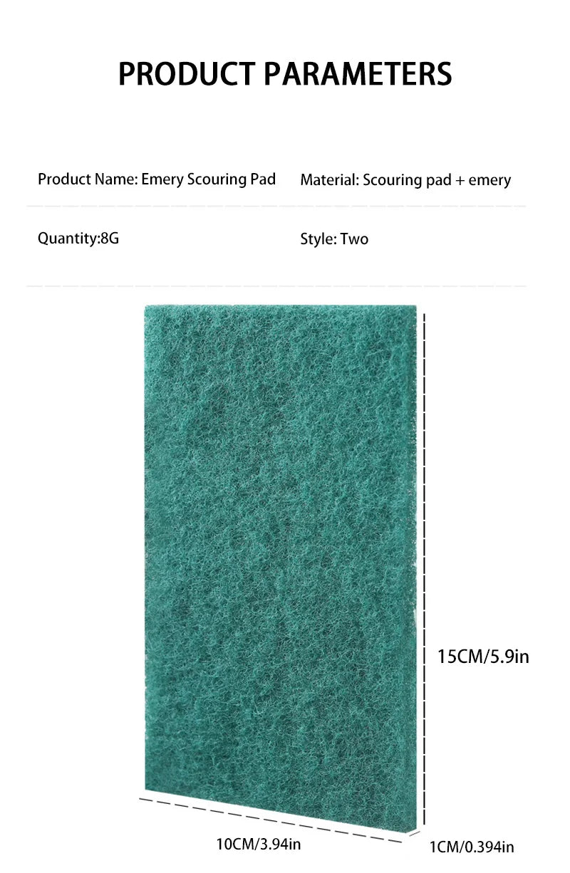 Emery Scouring pads 2pcs