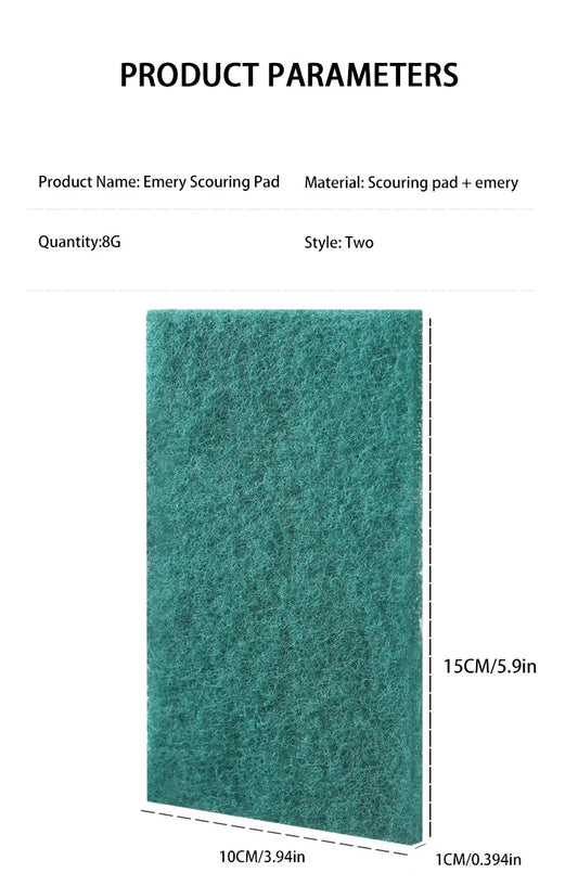 Emery Scouring pads 2pcs