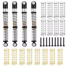 4Pcs Aluminum Shock Absorber Damper 53mm for 1/24 RC Crawler Axial SCX24