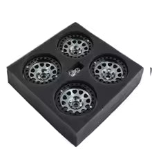 4Pcs CNC Alum  2.2 Beadlock Wheel SCX10  1/10 Scale Crawler
