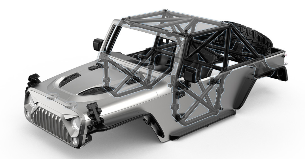 MJX H12Y+ 1/12 Scale Rock Crawler