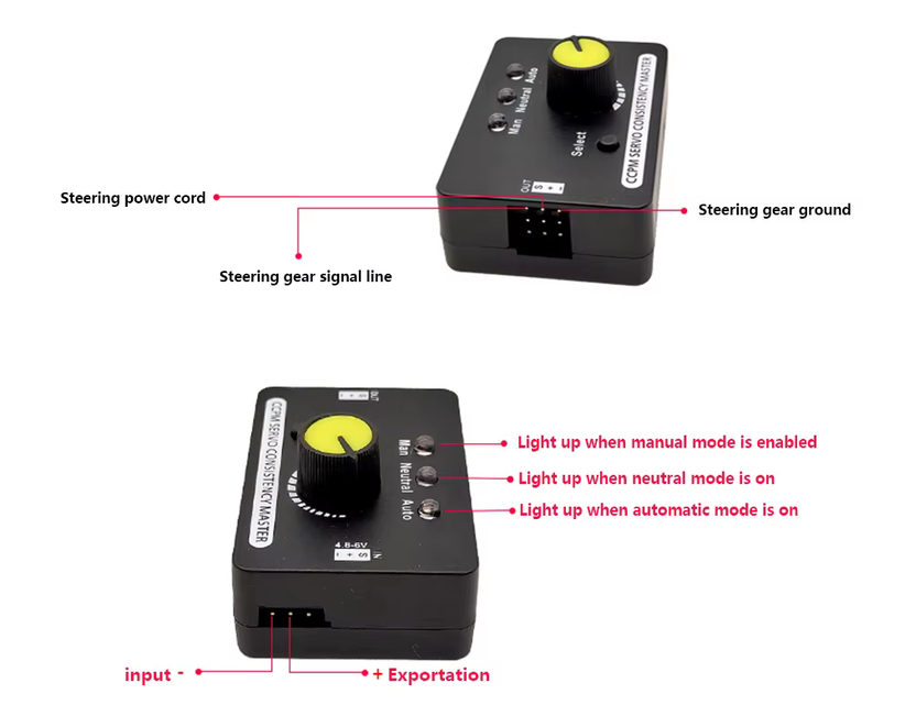 RC Servo Tester Centering Tool ESC Motor controller