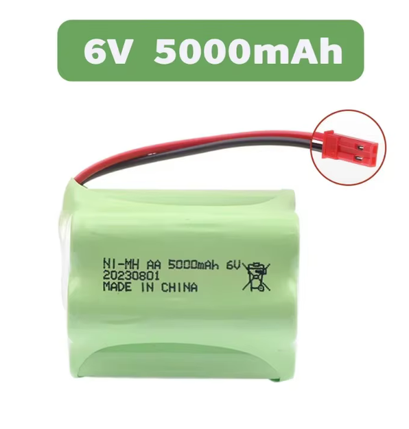 TTIRC 6V 5000mAh NIMH JST Receiver battery pack