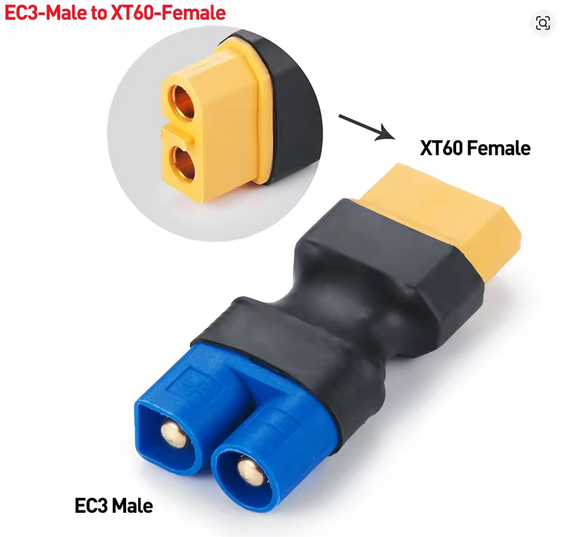 EC3 Male to xt60 Female