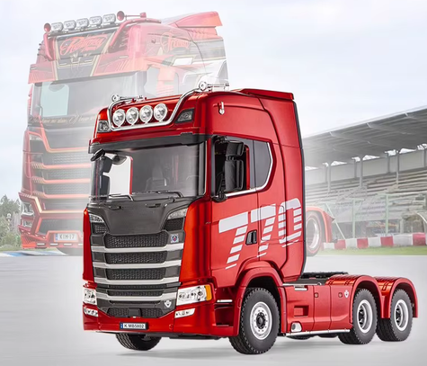 Scania 770S 19ch RTR 1/18 Red 1501