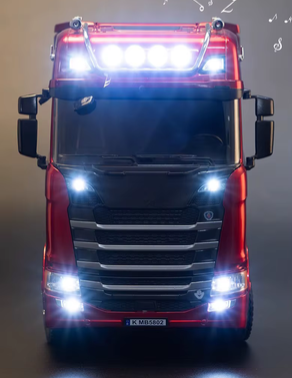 Scania 770S 19ch RTR 1/18 Red 1501
