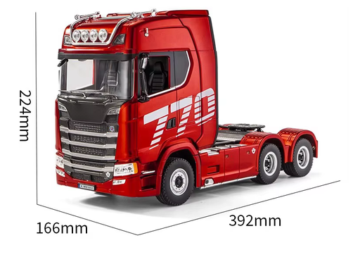 Scania 770S 19ch RTR 1/18 Red 1501