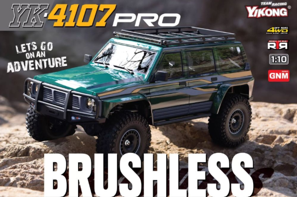YIKONG YK4107Pro 1/10 Brushless RC Crawler