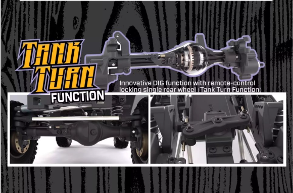 YIKONG YK4107Pro 1/10 Brushless RC Crawler