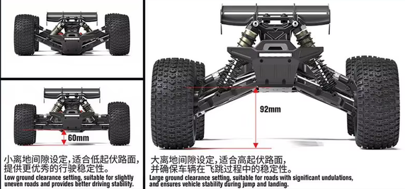YIKONG YT7PRO  1:7 Scale 4WD Truggy RTR