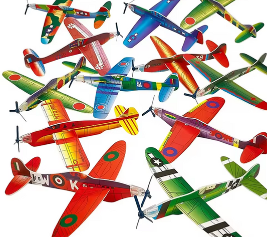 Foam Airplane Toy Glider