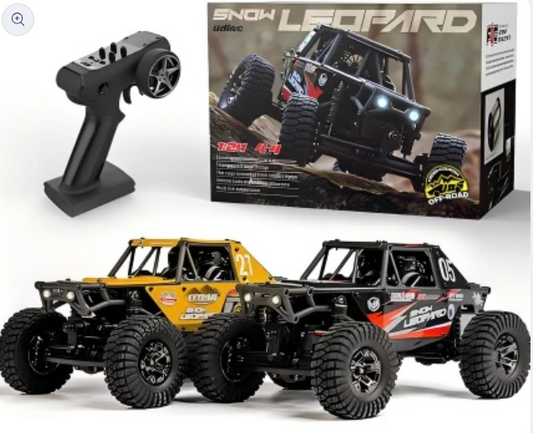UDI R/C UCX2405 Pro 1:24 Brushless FOC Competition Rock Crawler Yellow
