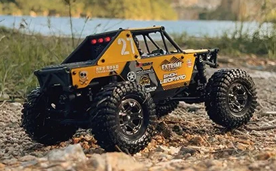 UDI R/C UCX2405 Pro 1:24 Brushless FOC Competition Rock Crawler Yellow