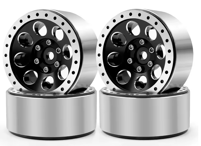 CNC Aluminium 1.3" Beadlock Wheels